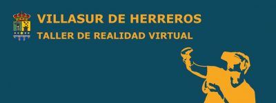 imagen cartel del taller de realidad virtual en Villasur