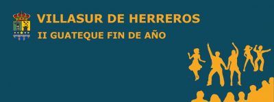 imagen del cartel para el post del II guateque fin de año en Villasur
