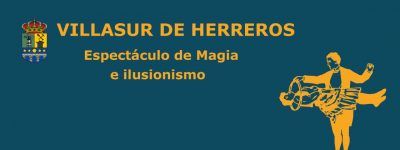 cartel del espectaculo de mágia e ilusionismo en Villasur